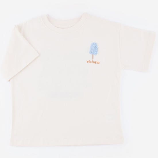 camiseta algodon niños crudo